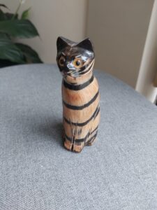 A personal item belonging to Khaldoun that reminds him of his home in Syria.