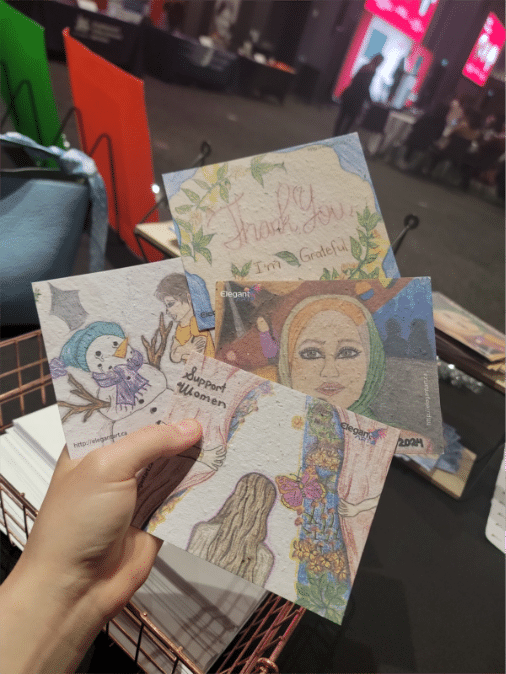 Elegant Art cards. 