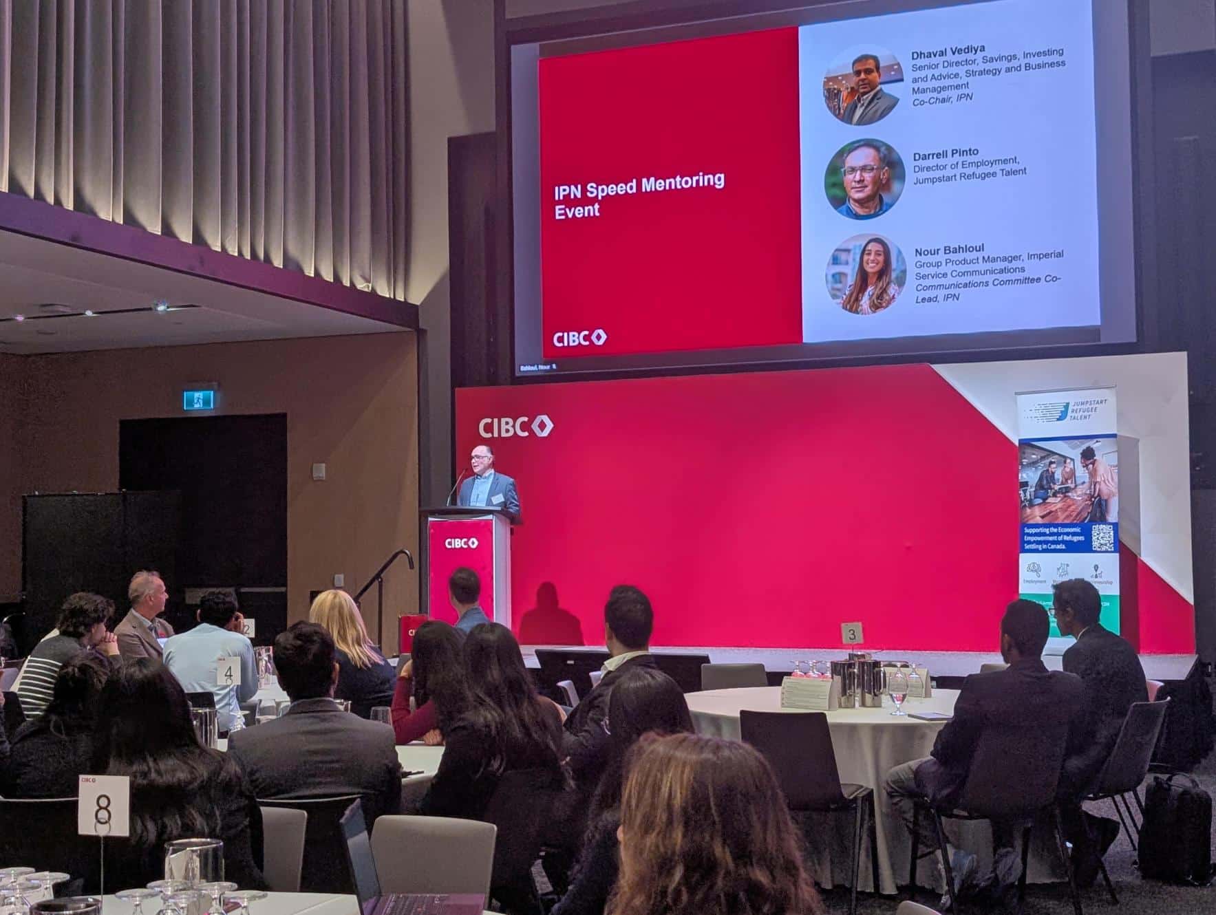 Darrell Pinto Director of employment at Jumpstart expresses his gratitude to participants and organizers on behalf of Jumpstart